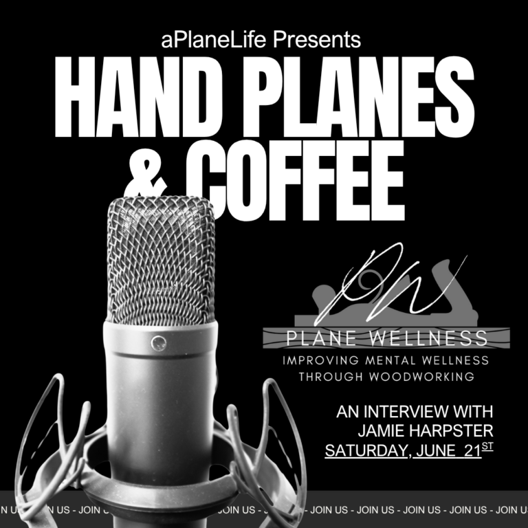 Hand Planes and Coffee Interview Announcement by aPlaneLife with Greg Ricketts